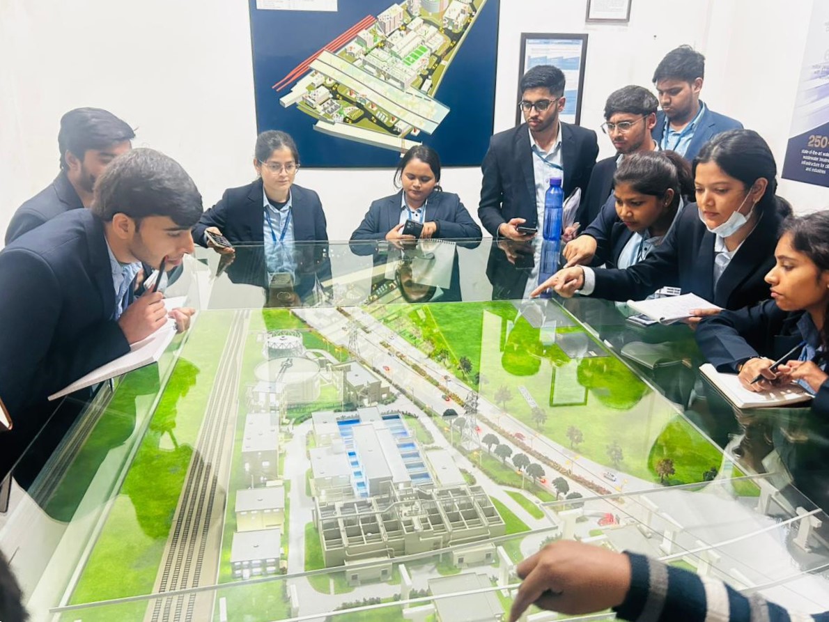 Educational Visit to Delhi Gate Sewage Treatment Plant, New Delhi - Image 1